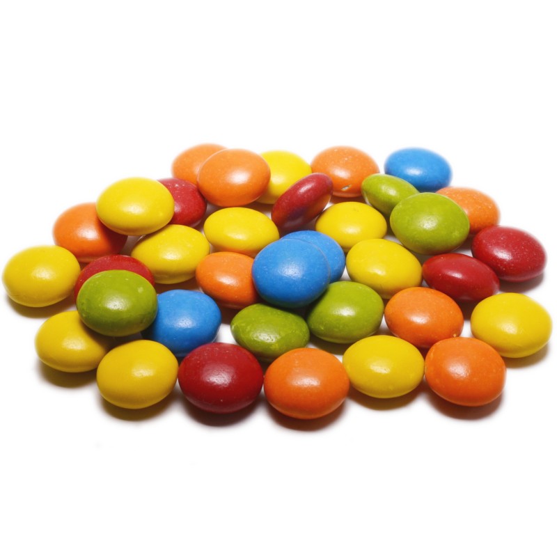 Candy Coated Rainbow Chocolates
