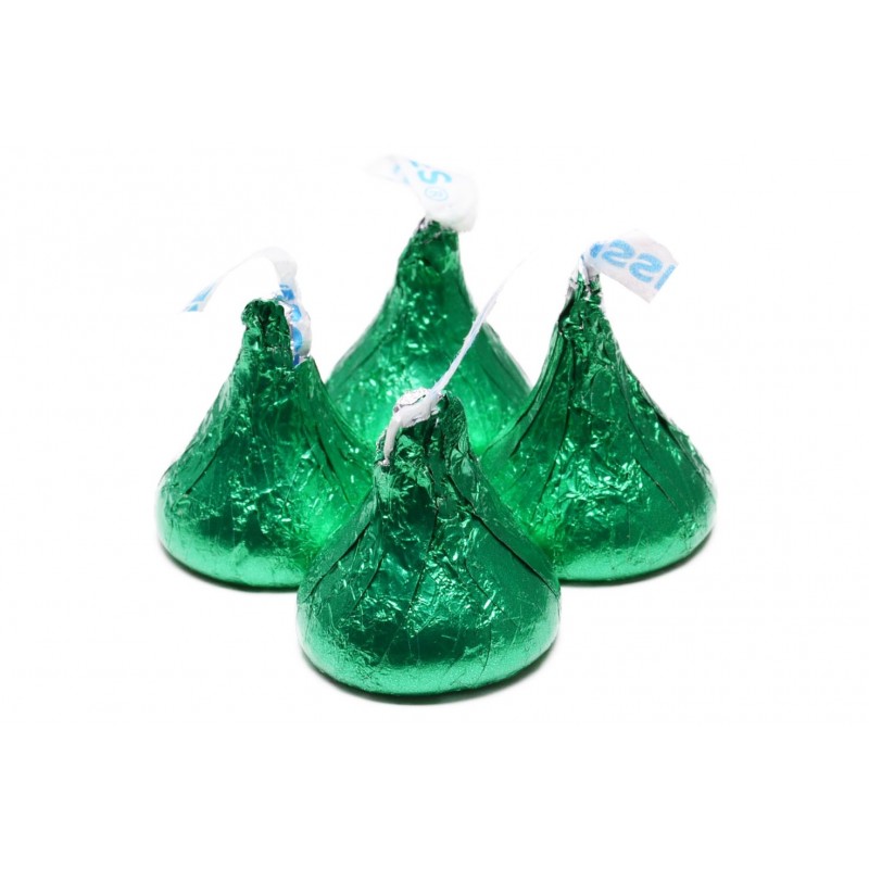 Green Hershey Kisses | Bulkfoods.com