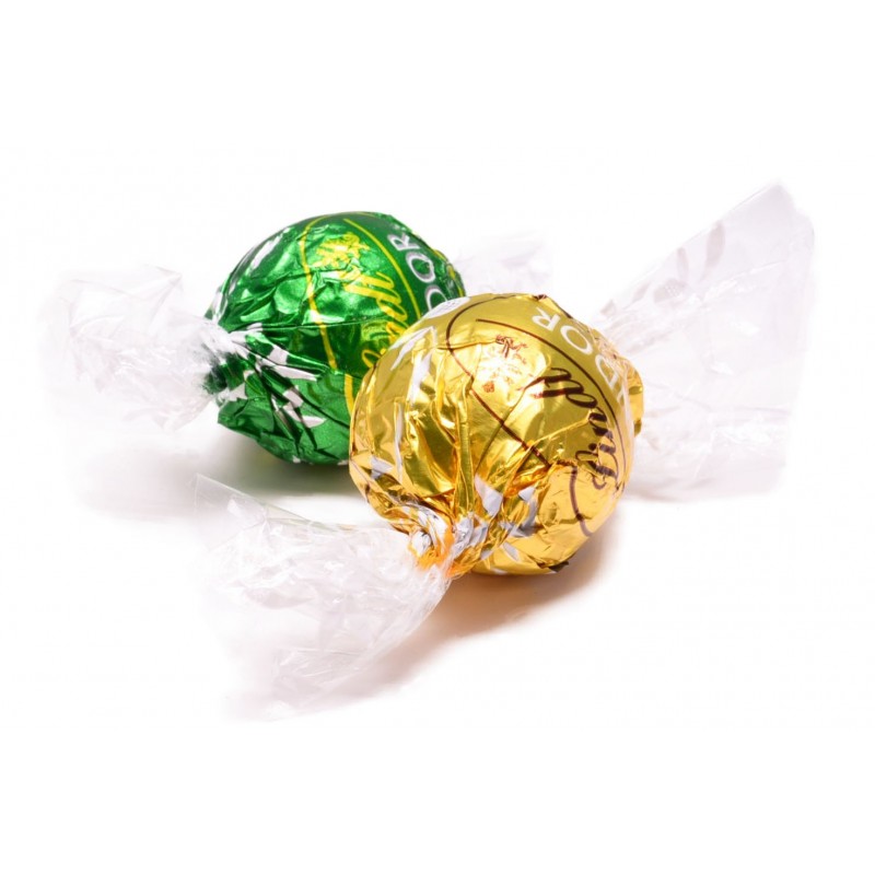 Green and Gold Lindor Truffles